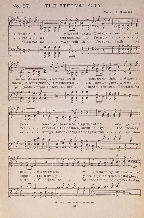 Sixty Scripture Songs: compiled expressly for the Sunday school (part third) page 2