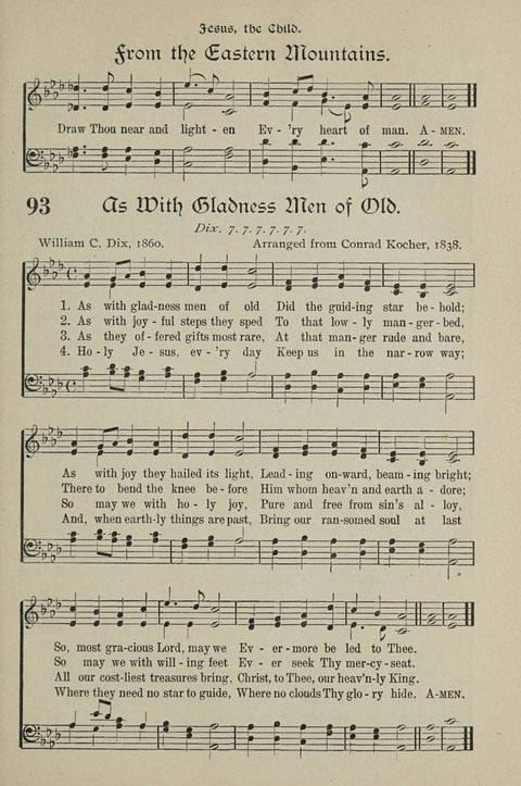 American Church and Church School Hymnal: a new religious educational hymnal page 105