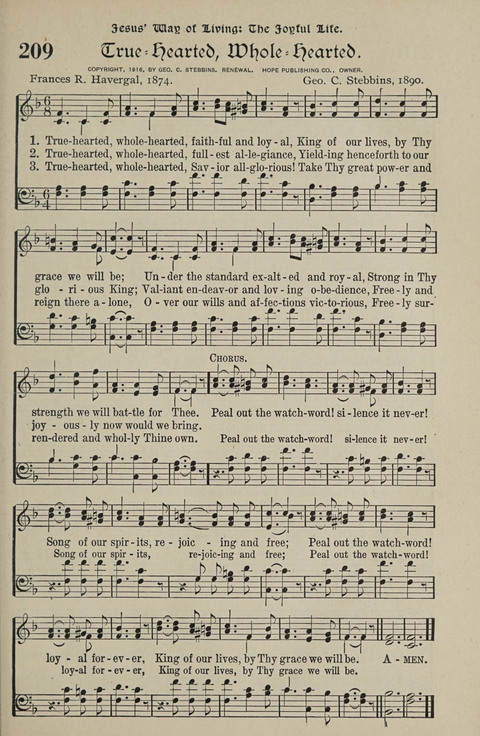 American Church and Church School Hymnal: a new religious educational hymnal page 213