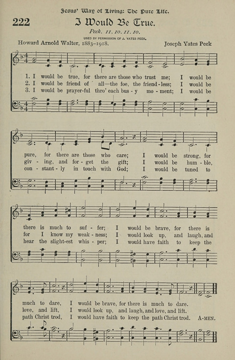 American Church and Church School Hymnal: a new religious educational hymnal page 223