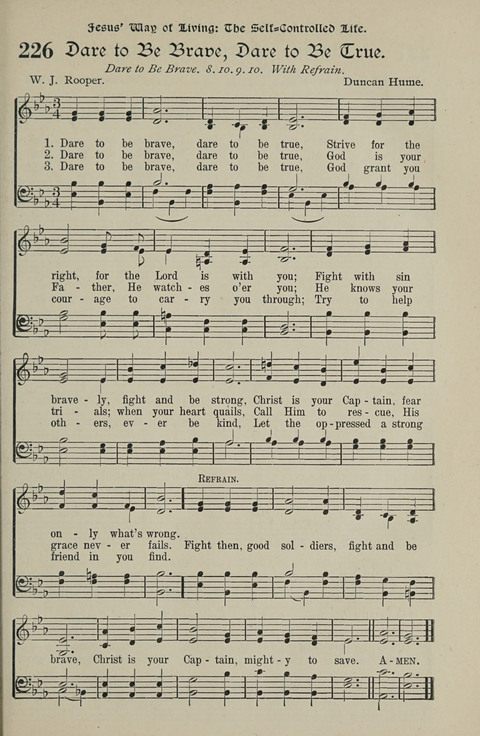 American Church and Church School Hymnal: a new religious educational hymnal page 227