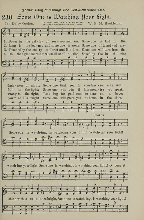 American Church and Church School Hymnal: a new religious educational hymnal page 231