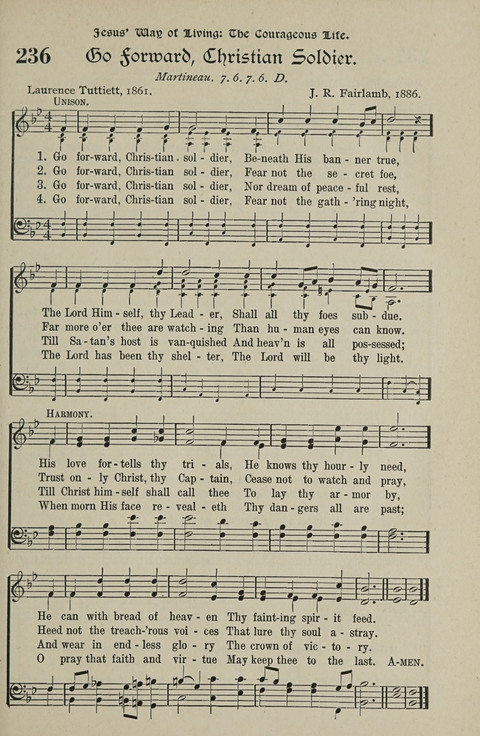 American Church and Church School Hymnal: a new religious educational hymnal page 237