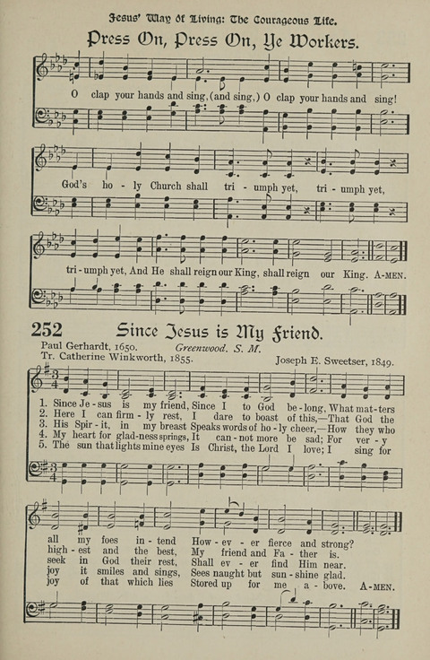 American Church and Church School Hymnal: a new religious educational hymnal page 255