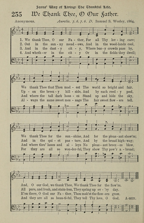 American Church and Church School Hymnal: a new religious educational hymnal page 258