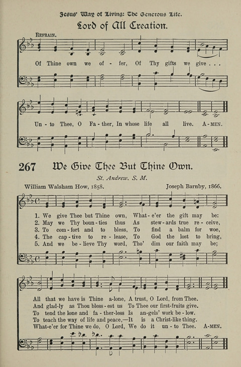 American Church and Church School Hymnal: a new religious educational hymnal page 269