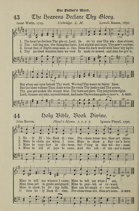 American Church and Church School Hymnal: a new religious educational hymnal page 64