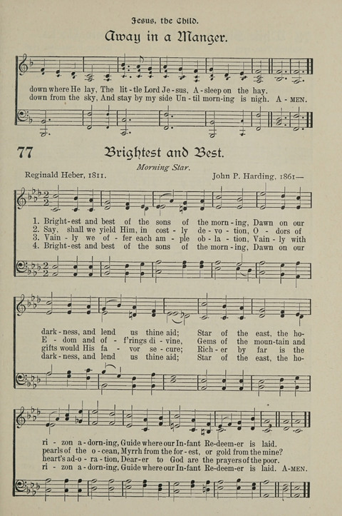 American Church and Church School Hymnal: a new religious educational hymnal page 91