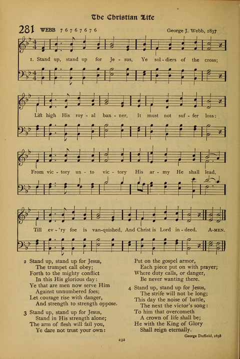 The American Hymnal for Chapel Service page 232