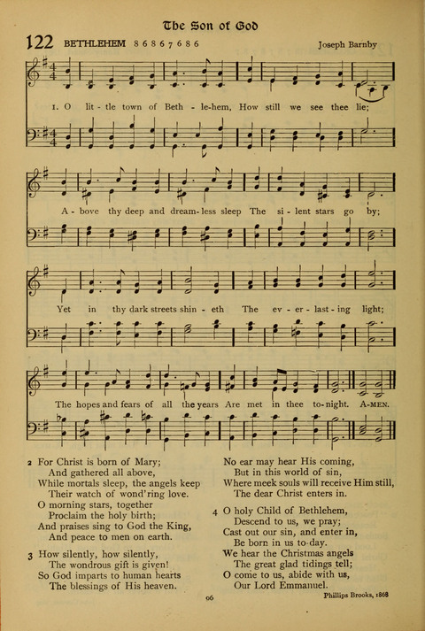 The American Hymnal for Chapel Service page 96