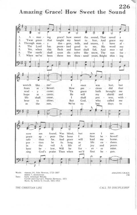 African Methodist Episcopal Church Hymnal page 232