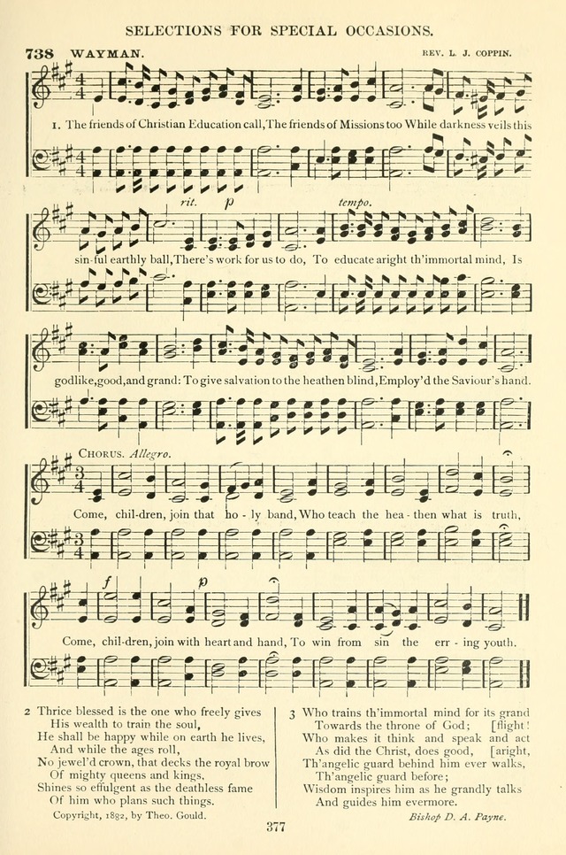African Methodist Episcopal hymn and tune book: adapted to the doctrine and usages of the church. page 406