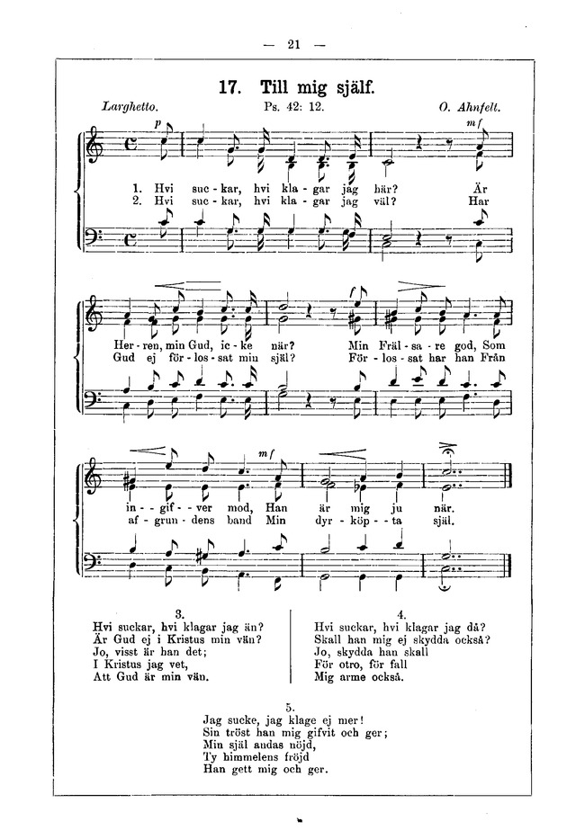 Andeliga Sånger (3. upplagan) page 19