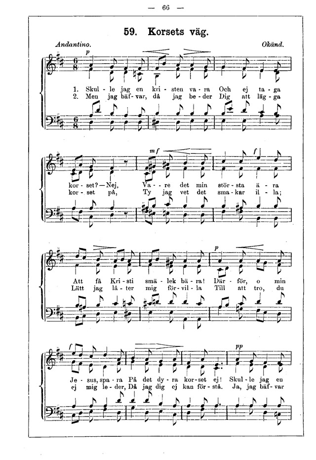 Andeliga Sånger (3. upplagan) page 65