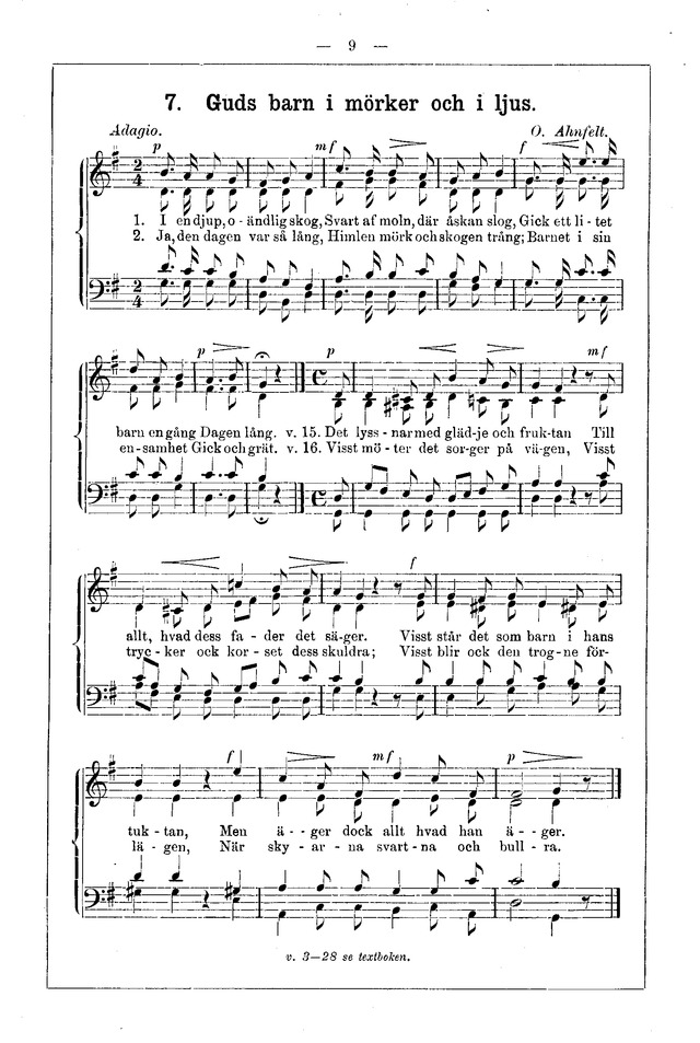 Andeliga Sånger (3. upplagan) page 7