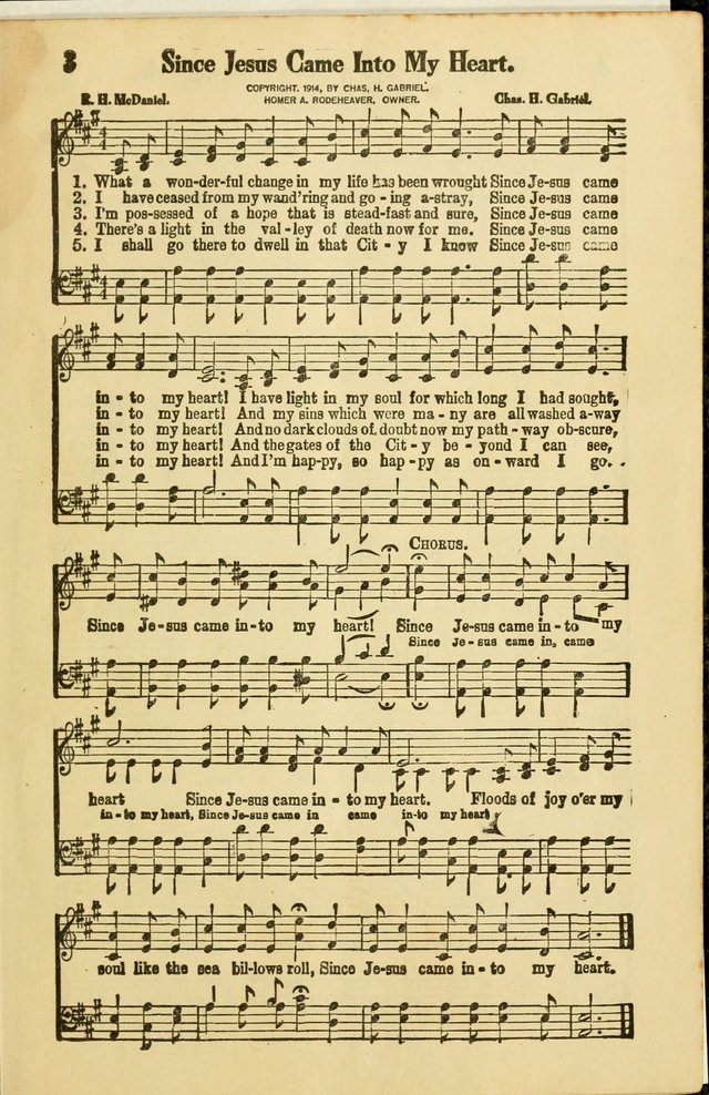 Awakening Songs: fifty selections of unequaled effectiveness in street, factory, and shop work (Utility Ed.) page 4