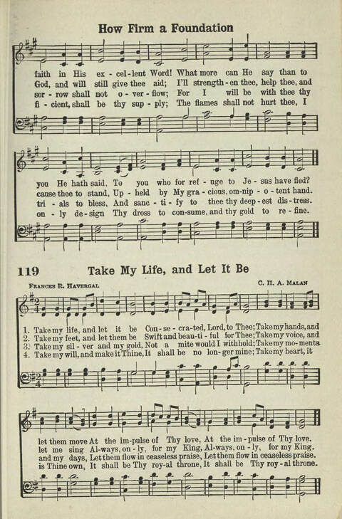Abiding Songs: A special collection of standard hymns and gospel songs, long-cherished and forever abiding. Designed to generate wholesome, worshipful services of song among all organizations of ... page 103