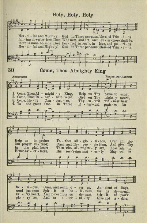 Abiding Songs: A special collection of standard hymns and gospel songs, long-cherished and forever abiding. Designed to generate wholesome, worshipful services of song among all organizations of ... page 29