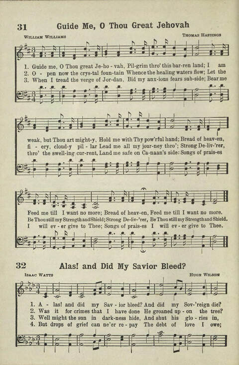 Abiding Songs: A special collection of standard hymns and gospel songs, long-cherished and forever abiding. Designed to generate wholesome, worshipful services of song among all organizations of ... page 30