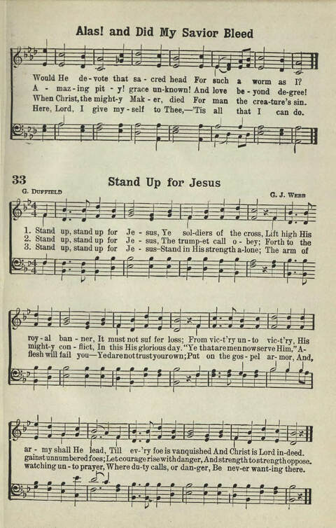 Abiding Songs: A special collection of standard hymns and gospel songs, long-cherished and forever abiding. Designed to generate wholesome, worshipful services of song among all organizations of ... page 31
