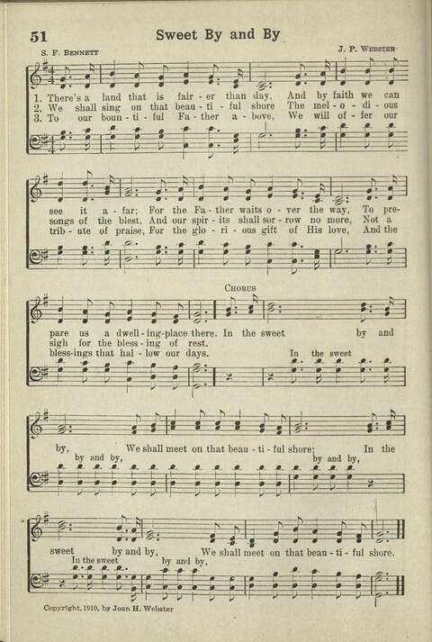 Abiding Songs: A special collection of standard hymns and gospel songs, long-cherished and forever abiding. Designed to generate wholesome, worshipful services of song among all organizations of ... page 44