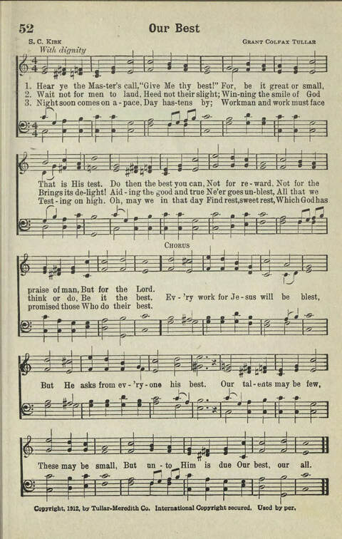 Abiding Songs: A special collection of standard hymns and gospel songs, long-cherished and forever abiding. Designed to generate wholesome, worshipful services of song among all organizations of ... page 45