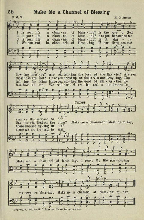 Abiding Songs: A special collection of standard hymns and gospel songs, long-cherished and forever abiding. Designed to generate wholesome, worshipful services of song among all organizations of ... page 49