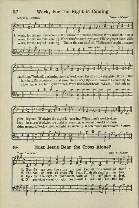 Abiding Songs: A special collection of standard hymns and gospel songs, long-cherished and forever abiding. Designed to generate wholesome, worshipful services of song among all organizations of ... page 60