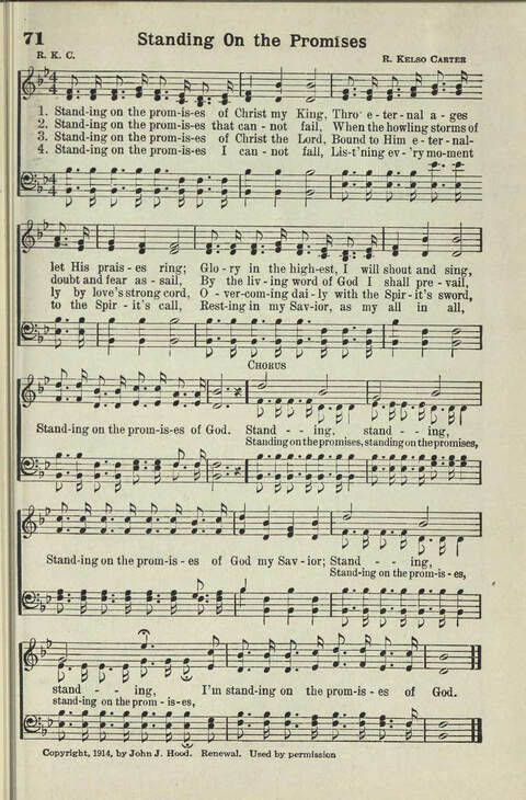 Abiding Songs: A special collection of standard hymns and gospel songs, long-cherished and forever abiding. Designed to generate wholesome, worshipful services of song among all organizations of ... page 63