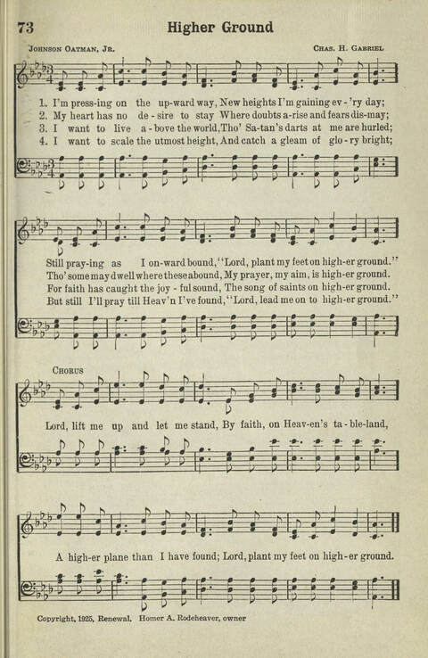 Abiding Songs: A special collection of standard hymns and gospel songs, long-cherished and forever abiding. Designed to generate wholesome, worshipful services of song among all organizations of ... page 65