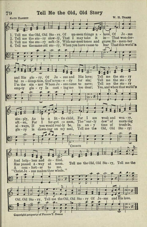 Abiding Songs: A special collection of standard hymns and gospel songs, long-cherished and forever abiding. Designed to generate wholesome, worshipful services of song among all organizations of ... page 71