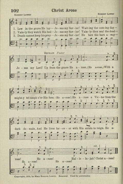 Abiding Songs: A special collection of standard hymns and gospel songs, long-cherished and forever abiding. Designed to generate wholesome, worshipful services of song among all organizations of ... page 90