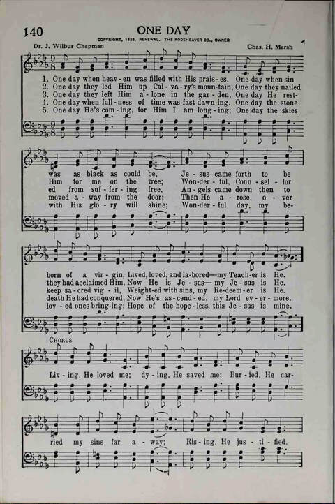 Assembly Songs page 140