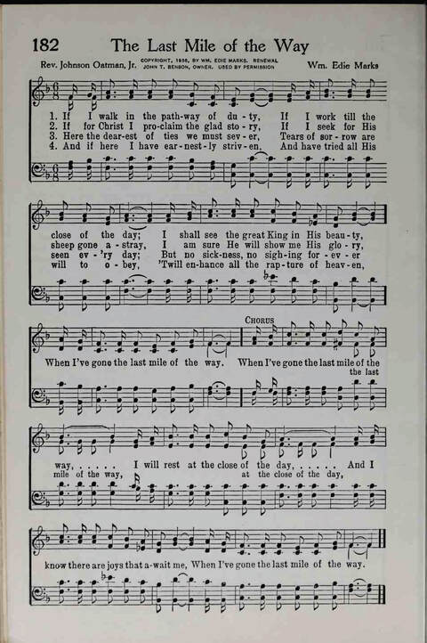 Assembly Songs page 182