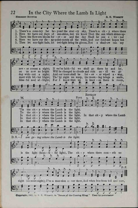 Assembly Songs page 22