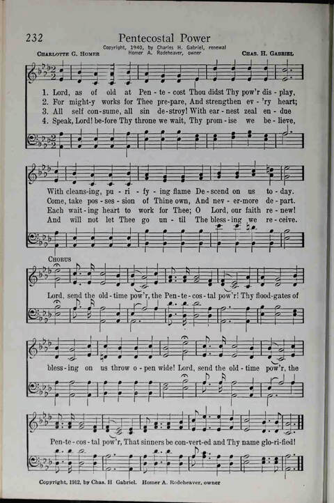 Assembly Songs page 232