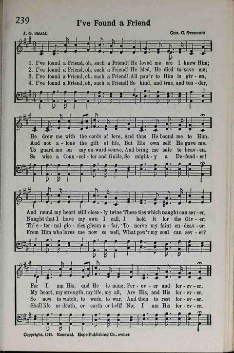 Assembly Songs page 239