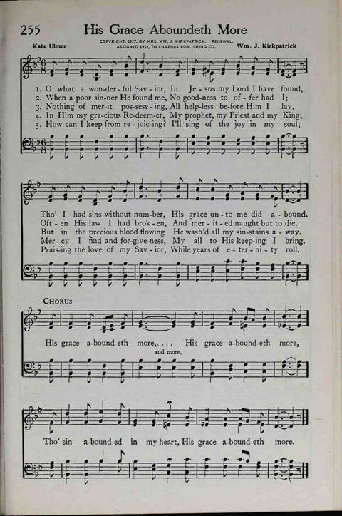 Assembly Songs page 255