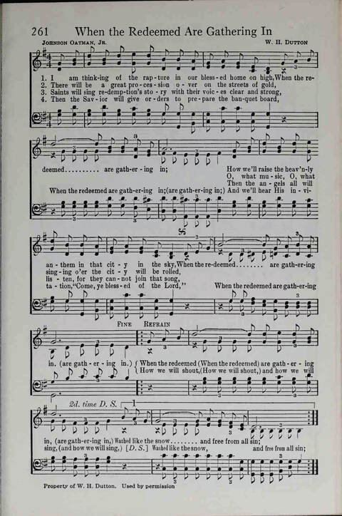Assembly Songs page 261