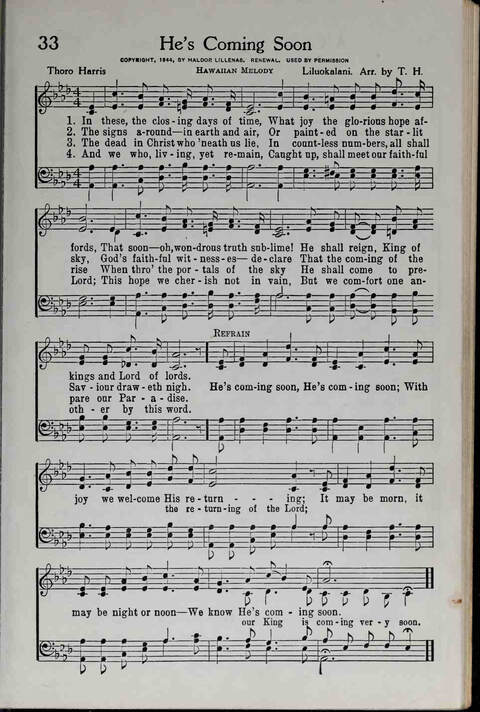 Assembly Songs page 33