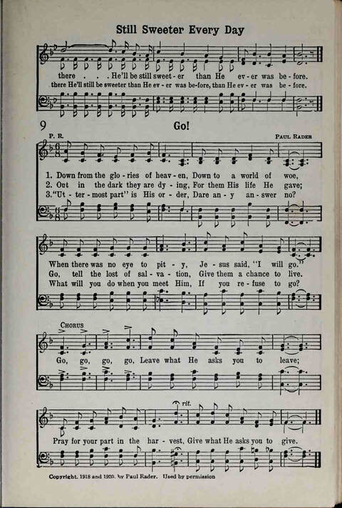 Assembly Songs page 9