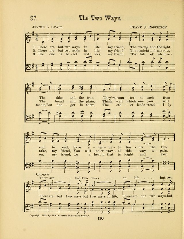Augsburg Songs No. 2: for Sunday schools and other services page 123