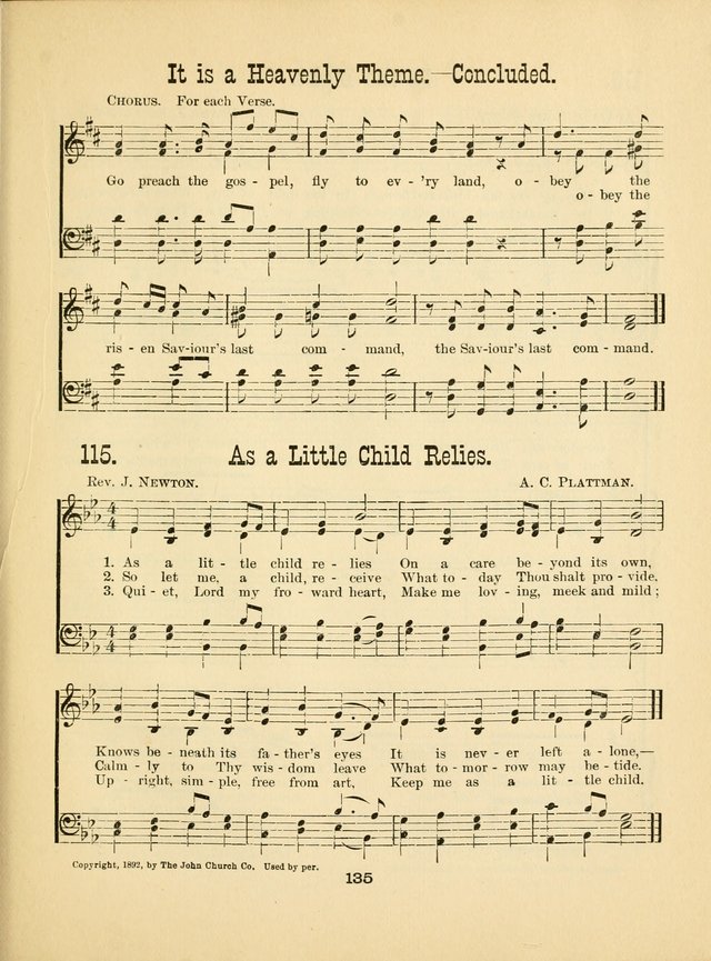 Augsburg Songs No. 2: for Sunday schools and other services page 142