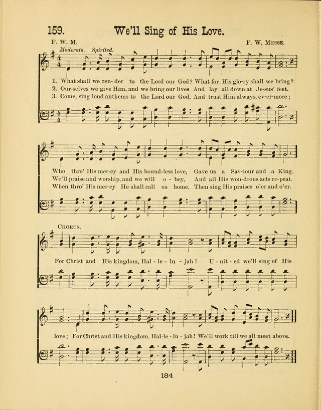 Augsburg Songs No. 2: for Sunday schools and other services page 191