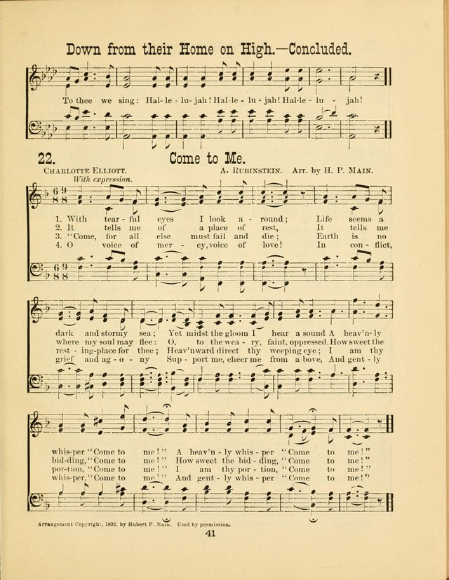 Augsburg Songs No. 2: for Sunday schools and other services page 48
