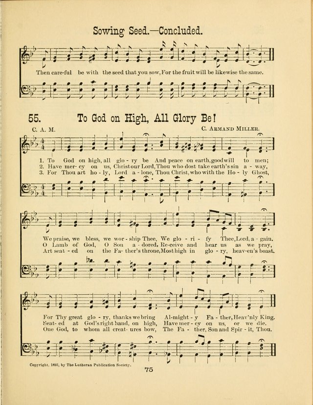Augsburg Songs No. 2: for Sunday schools and other services page 82