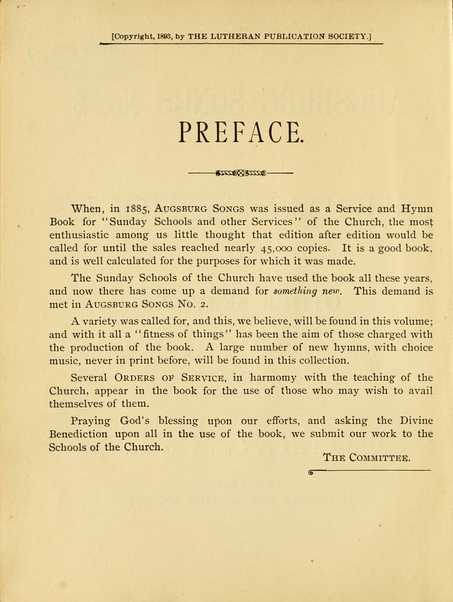 Augsburg Songs No. 2: for Sunday schools and other services page 9