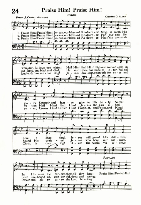 The Abingdon Song Book page 22