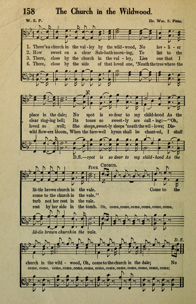 Awakening Songs for the Church, Sunday School and Evangelistic Services page 158