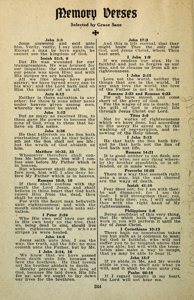 Awakening Songs for the Church, Sunday School and Evangelistic Services page 242